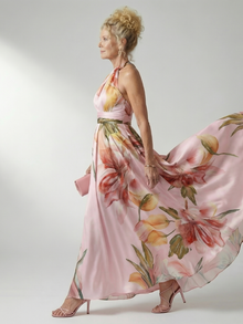 Amiel | Ελαφρύ Floral Maxi Φόρεμα