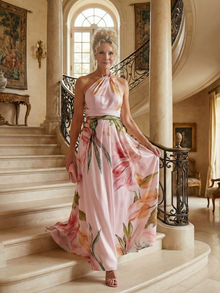 Amiel | Ελαφρύ Floral Maxi Φόρεμα