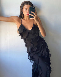 Zara - Φόρεμα Maxi με Ρίγες