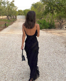 Zara - Φόρεμα Maxi με Ρίγες