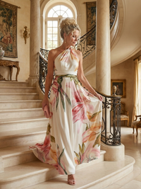 Amiel | Ελαφρύ Floral Maxi Φόρεμα