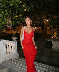 Zara - Φόρεμα Maxi με Ρίγες