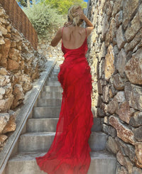 Zara - Φόρεμα Maxi με Ρίγες