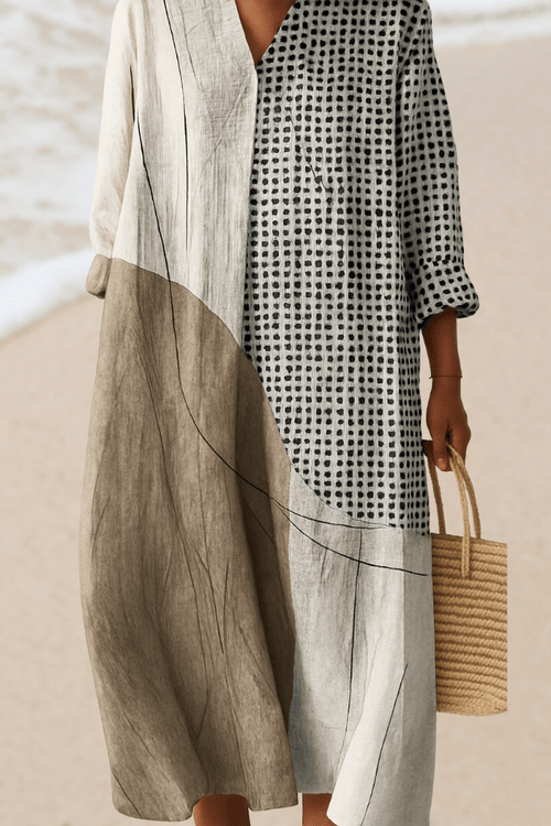 Φόρεμα Dune & Grid