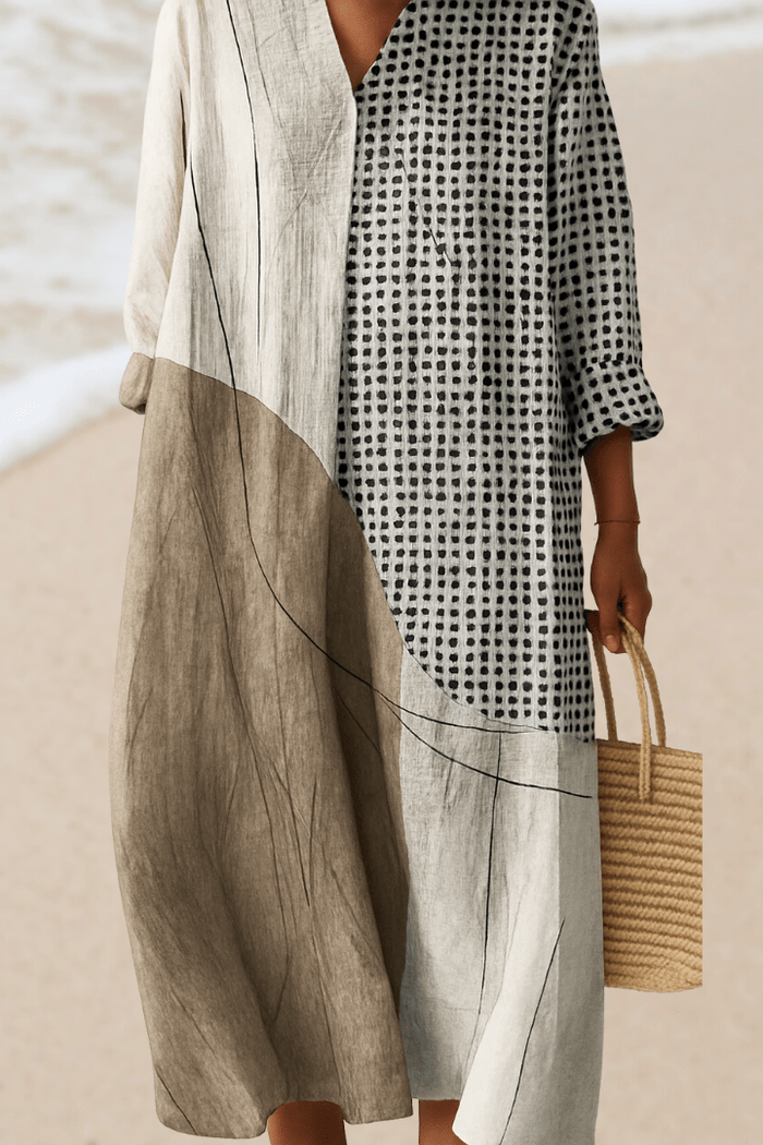 Φόρεμα Dune & Grid