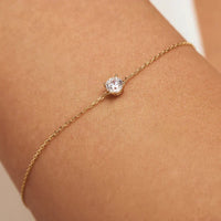 Πετράδι Cléa Moissanite | Χρυσό