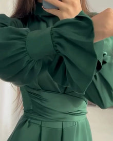 ItalianFrost - Σατέν Maxi Φόρεμα