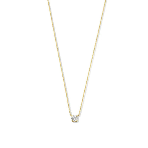 Κολιέ Cléa Πέτρα Moissanite | Χρυσός